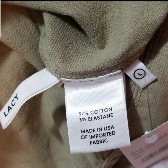 GRLFRND Lacy Denim Jacket Wild Sage Size L - Picture 7 of 8